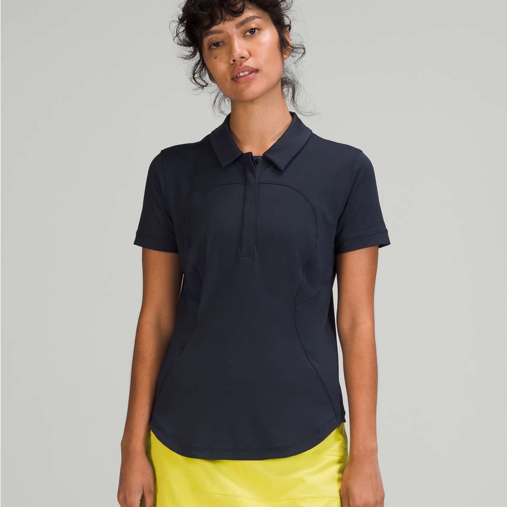Lululemon Quick-Dry Short-Sleeve Polo Shirt